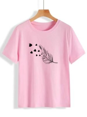 Women's T-Shirt Stitched Printed